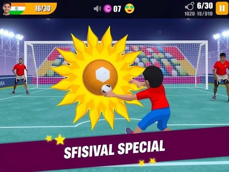 Festival Handball Dynamo gameplay screenshot